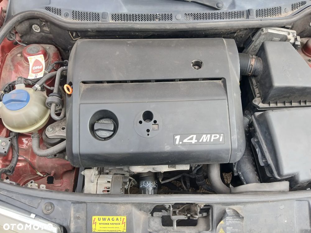 SKODA FABIA I LF3T HB silnik 1.4 16 V 60 KM AZE skrzynia GRZ napęd sanki belka wahacz wahacze - 3