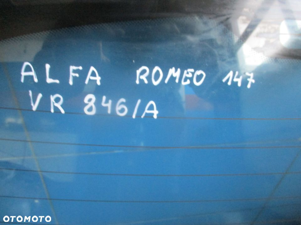 Klapa bagażnika nr lak. VR846/A Alfa Romeo 147 - 2