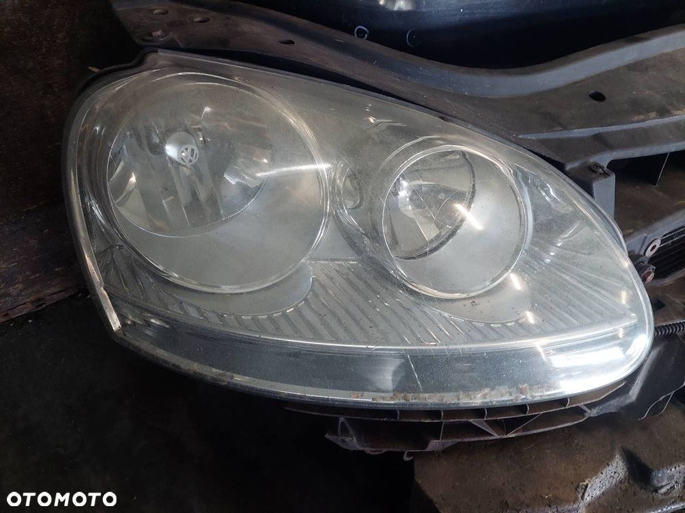 KOMPLETNY PRZÓD MASKA ZDERZAK PAS PRZEDNI LAMPY VOLKSWAGEN GOLF V LC9Z - 9