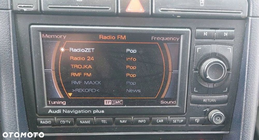 RADIO ODTWARZACZ NAVIGATION PLUS AUDI A4 B6 8E0035192C - 1