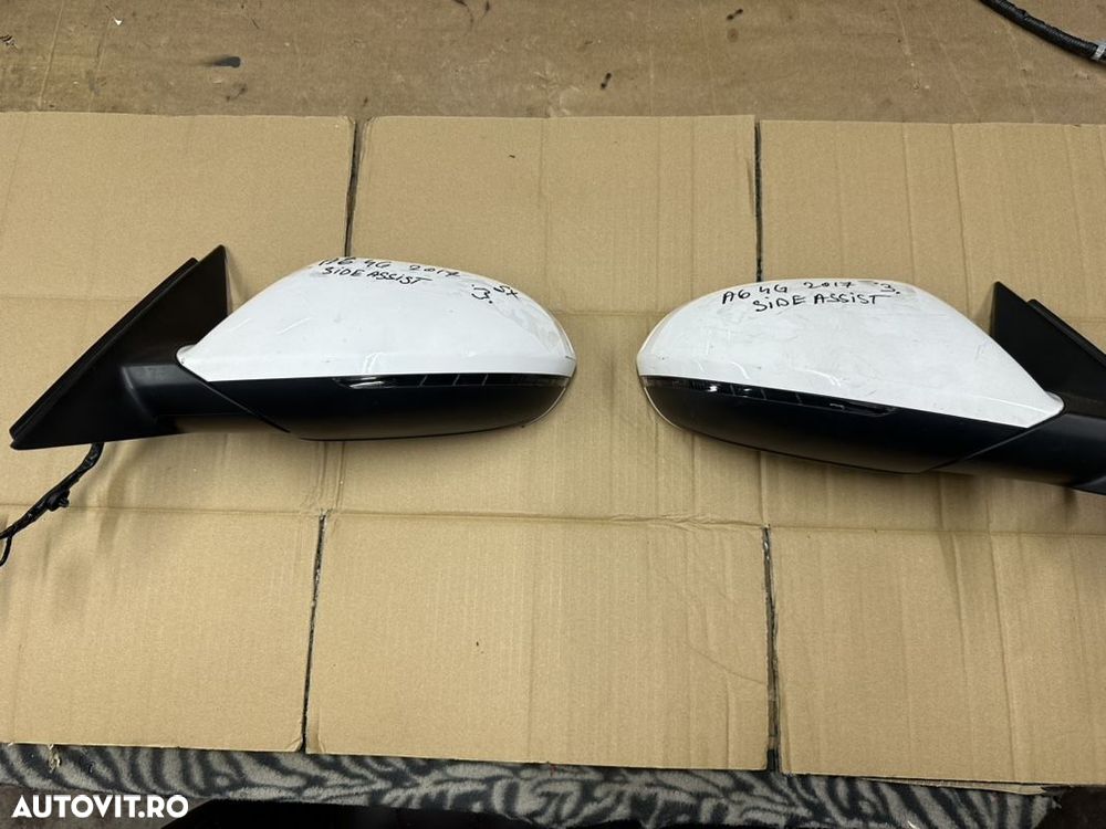 Oglinda dreapta cu side assist AUDI A6 C7 an 2017 facelift cod 4G1857410AT - 3