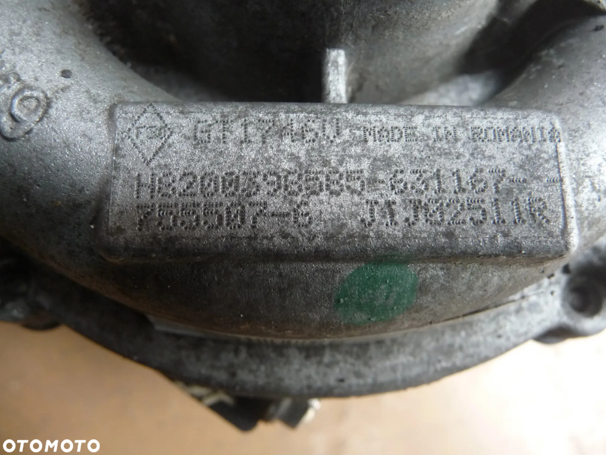 RENAULT LAGUNA II, III MEGANE 2, 3 SCENIC II LIFT 1.9 DCI 130KM  TURBINA TURBOSPRĘŻARKA 8200398585 - 15