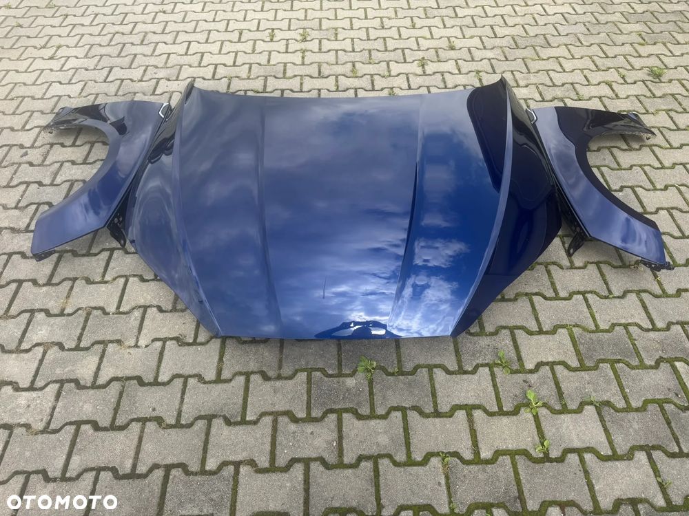 Audi A5 8W  błotrnik maska pokrywa silnika LX5H - 1