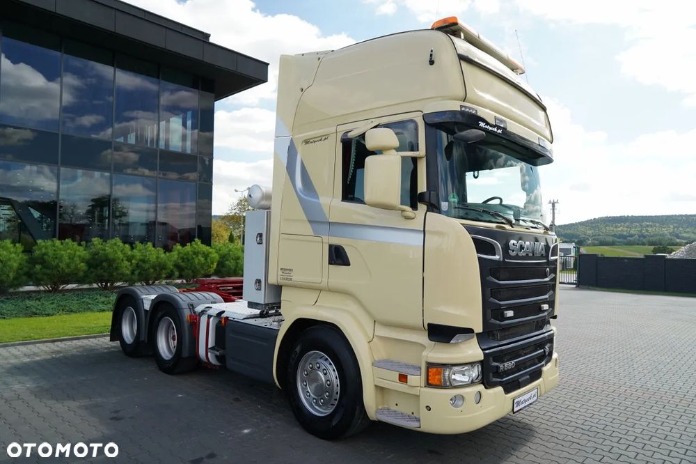 Scania R 580 / V8 / 6x4 / DMC: 95.000 KG / KLIMA POSTOJOWA / OPTICRUISE / 3 OSIOWY CIĄGNIK SIODŁOWY - 2