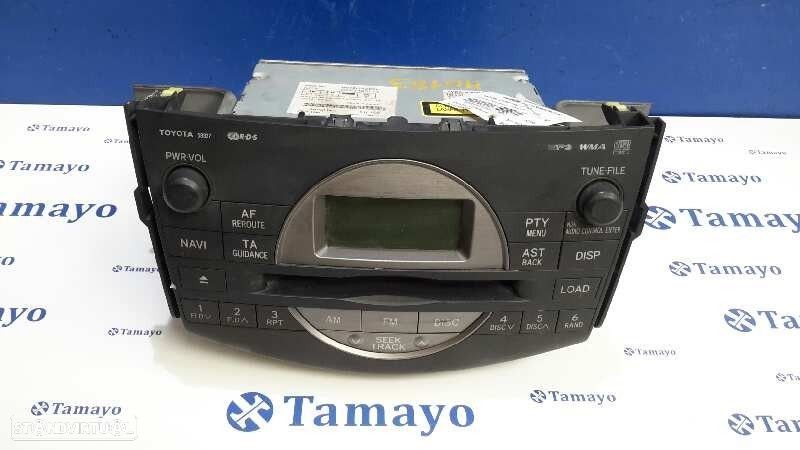 SISTEMA AUDIO / RADIO CD TOYOTA RAV 4 III 2007 -8612042220 - 2