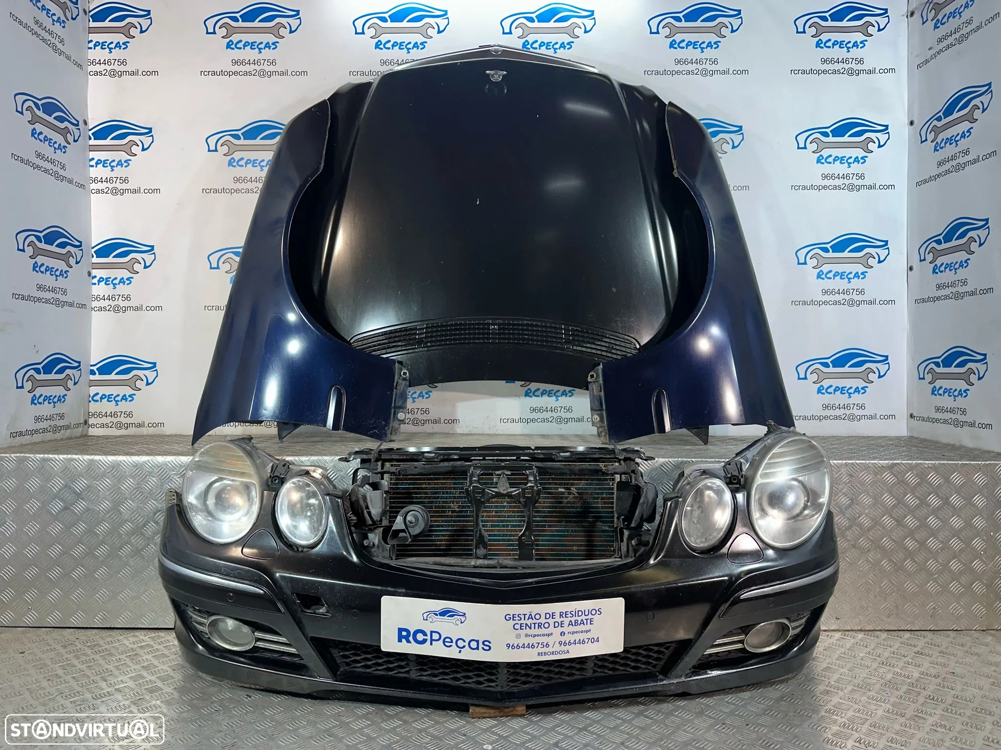 .Frente Completa Original Mercedes Benz W211 Xenon Facelift 2.1 CDi 220 CDI OM646 646811 Diesel 2006 - 2009 - 3