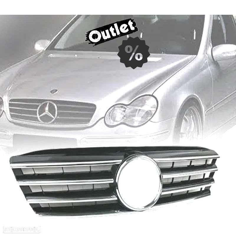 C012061C1 GRELHA FRONTAL MERCEDES CLASE C W203 00-07 LOOK AMG - 1