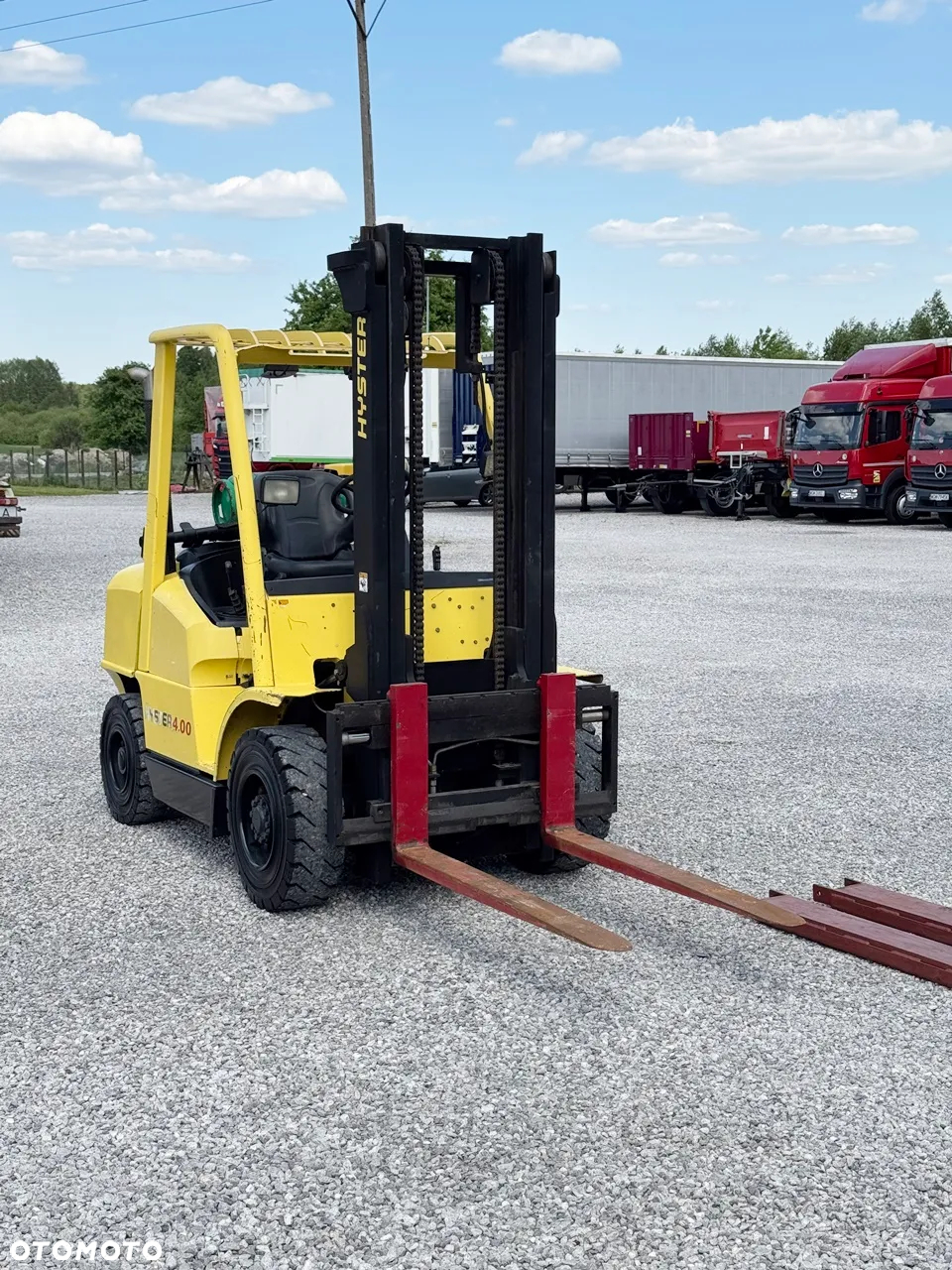 Hyster H4.00XMS-6 / udzwig 4000 kg / przesuw boczny / bardzo dobry stan - 7