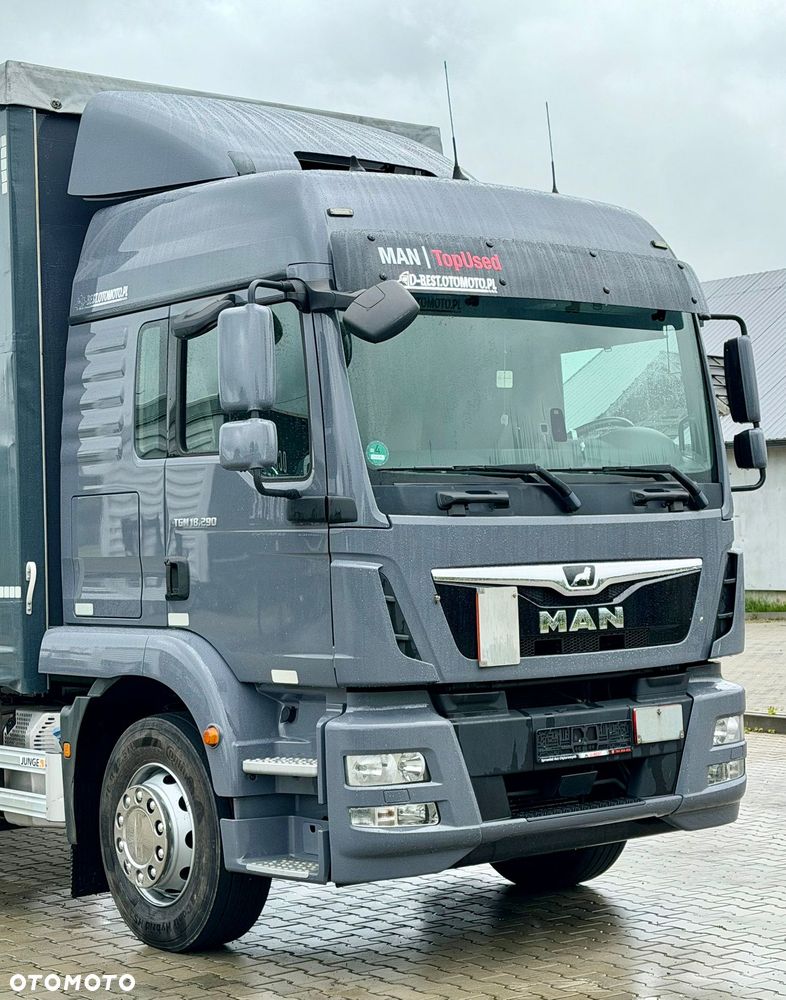 MAN TGM 18.290 / FIRANKA / 20 EUROPALET / AUTOMAT / 210 TYŚ KM / 10 025 KG ŁADOWNOŚCI / EURO 6 / 12.2018 / SPROWADZONY / JAK NOWY - 6