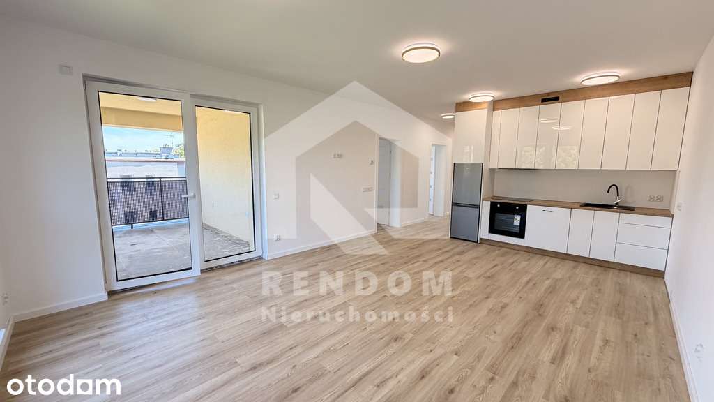 Nowy umeblowany apartament z tarasem w Głubczycach