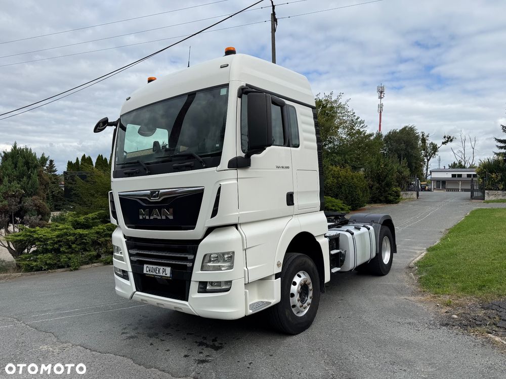 MAN TGX 18.500 *XLX*RETARDER* P+T PODUCHY* LODÓWKA* KLIMA POSTOJOWA* HYDRAULIKA* KONTRAKT SERWISOWY* Z FRANCJI* SUPER STAN - 1