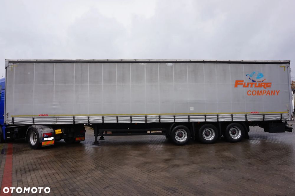 Kögel S24 VARIOS PÓŁMEGA Naczepa Ciężąrowa, Osie Saf – Bęben, Podnoszona Oś, 2016 rok - 20