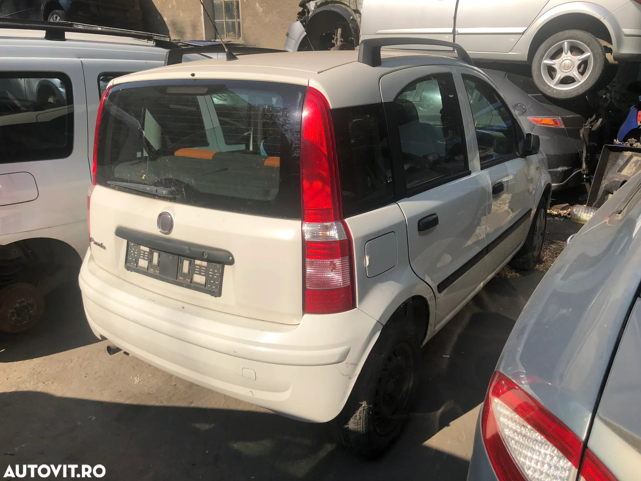 Dezmembrez Fiat Panda alb 2006 diesel - 3