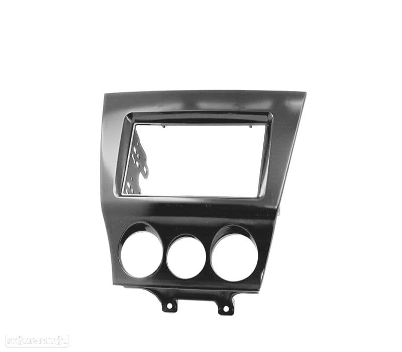 MOLDURA ADAPTADOR PRETO BRILHANTE PARA RADIO 2-DIN PARA MAZDA RX-8 08-11 - 4