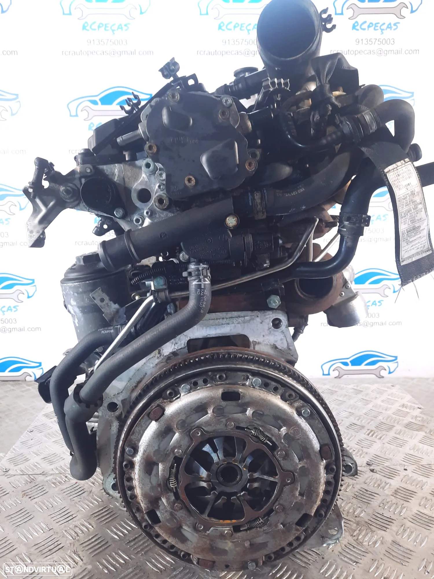MOTOR COMPLETO 1.9 TDI 8V 105CV BKC BXE - 6