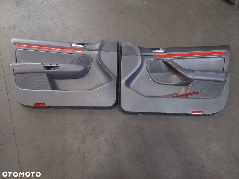FOTELE KOMPLET LEWY PRAWY KANAPA TYŁ + BOCZKI VW GOLF V GTI HB 5D - 11