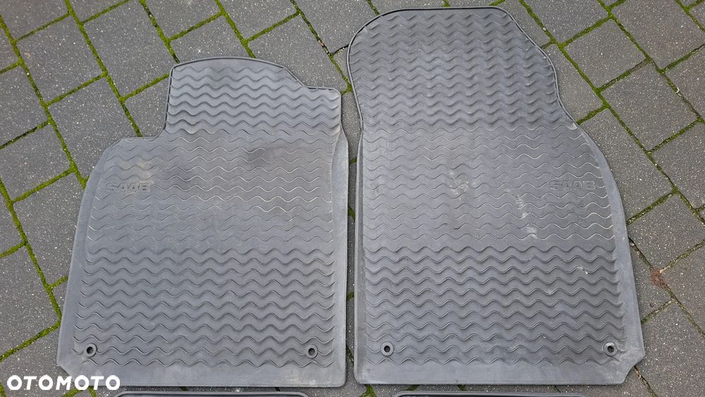 SAAB 9-3 II SS SC CV 02-12 GUMOWE DYWANIKI 12790790 - 3