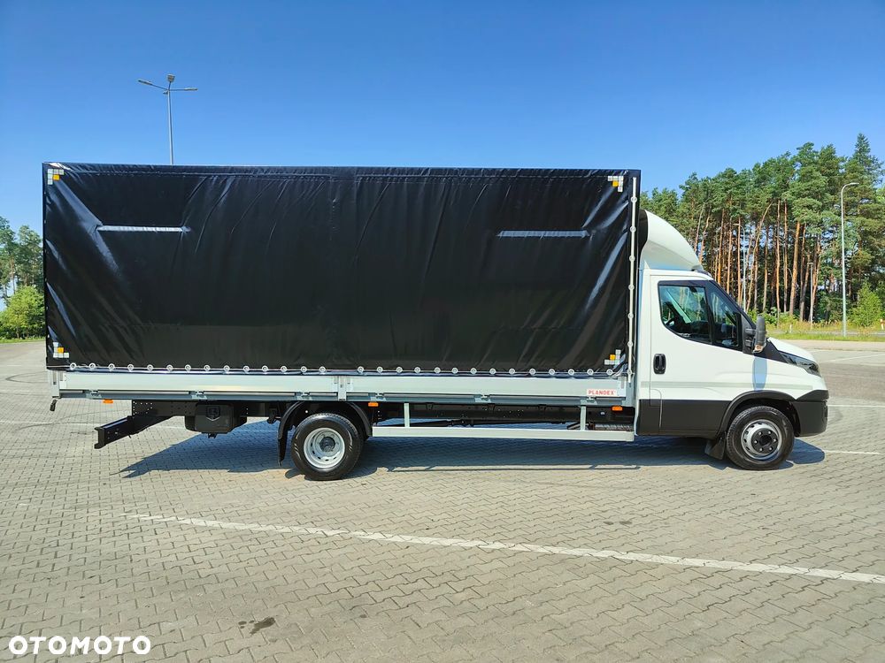 Iveco DAILY 72c17** 3.0d 170KM EURO-6 wersja BEZ AdBLUE** BLIŹNIAK** Skrzynka z Plandeką + PAKA dł.610cm+rozstaw osi 4750cm** POLSKI SALON** DMC do 7.2T kat.C** - 2