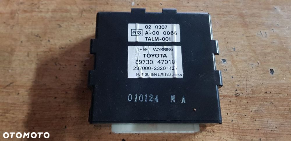 TOYOTA MODUŁ ALARMU 89730-47010 - 1