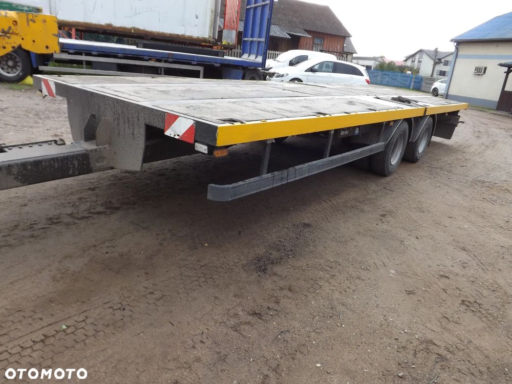 Cmt PRZYCZEPA niskopodwoziowa tandem laweta - 4