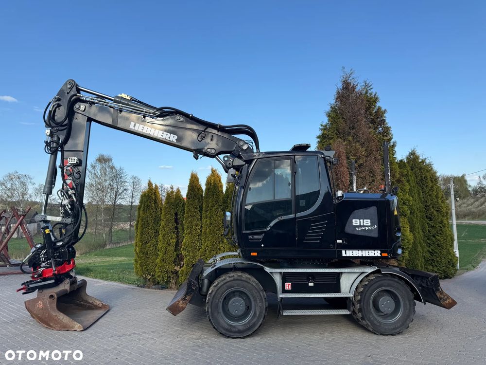 Liebherr 918 Compact  Rototilt + Szczypce System GPS Lejca 3D - 3