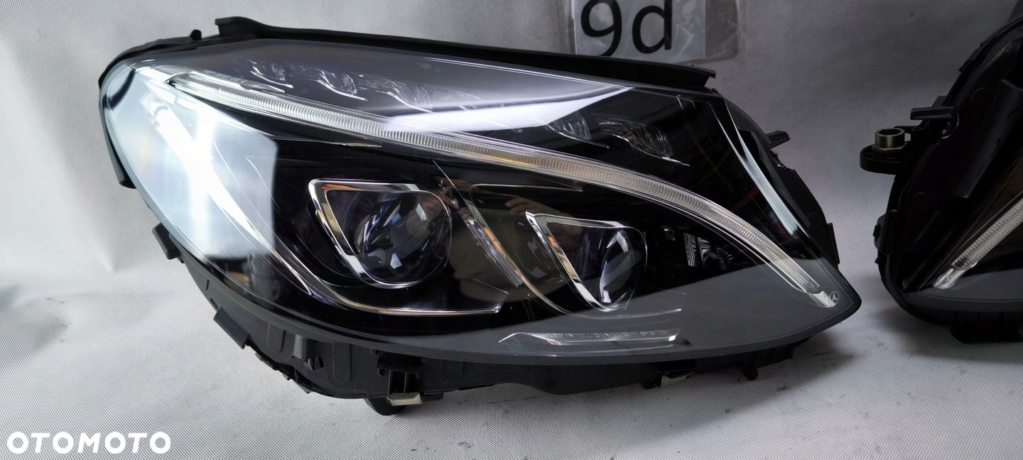 MERCEDES C 205 FULL LED ILS LEWY PRAWY REFLEKTOR LAMPA W205 - 5