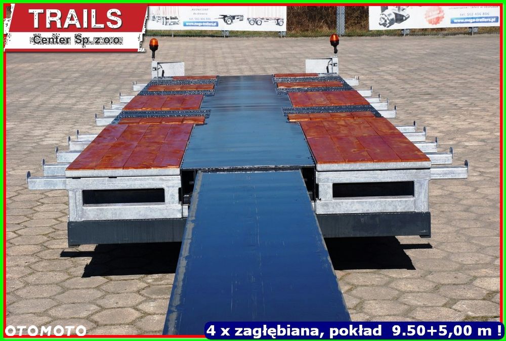 Inny Niskopodwoziowa ład. 43 T, rozciągana do 18,60 m, 4 x załębiana !!! - 16