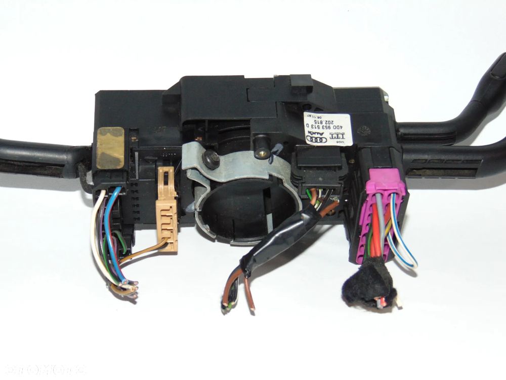 ORYGINAŁ przełącznik manetka świateł kierunkowskazów wycieraczek manetki Audi A4 B5 sedan 97-00r - 3