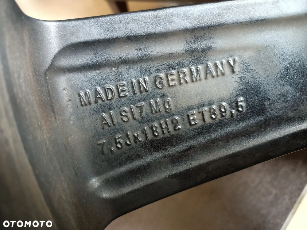 Felga aluminiowa Audi OE 8X0601025AR 7.5" x 18" 5x100 - 3