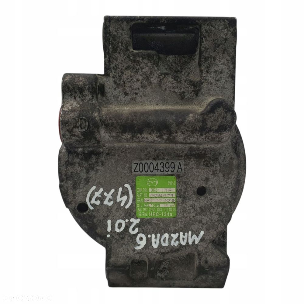 SPRĘŻARKA KLIMATYZACJI Mazda 6 II GH 2.0 16V DKS-17DS - 15