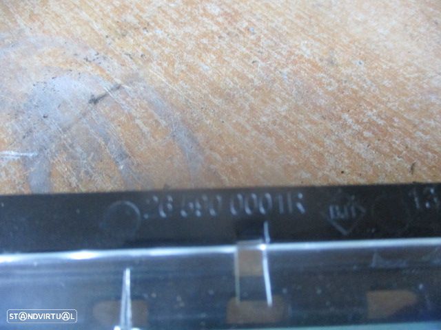 Farol Tras 265900001R RENAULT LAGUNA 3 2008 2.0DCI 130CV 5P  CINZA 3 Stop Original RENAULT LAGUNA 3 2009 1.5DCI 110CV 5P PRETO 3ºSTOP ORIGINAL - 3