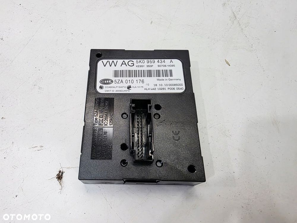 MODUŁ STEROWNIK KEYLESS AUDI VOLKSWAGEN SEAT SKODA 5K0959434A - 1