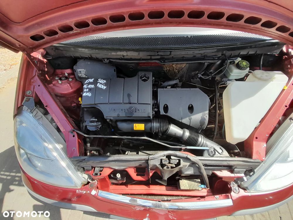 MERCEDES W168 SILNIK 1.6 102KM BENZYNA NA CZĘŚCI ! OZNACZENIE: M166 - 1