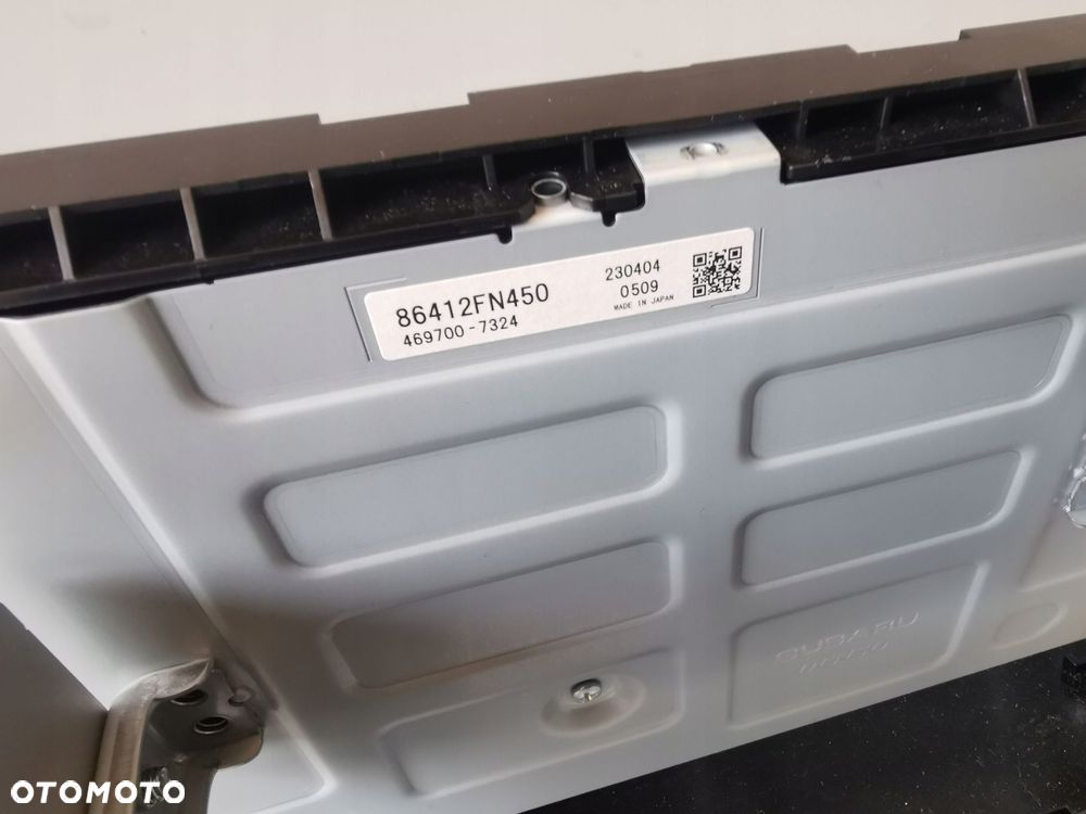 SUBARU XV III CROSSTREK 2023 2024 USA RADIO NAWIGACJIA EKRAN WYSWIETLACZ - 7