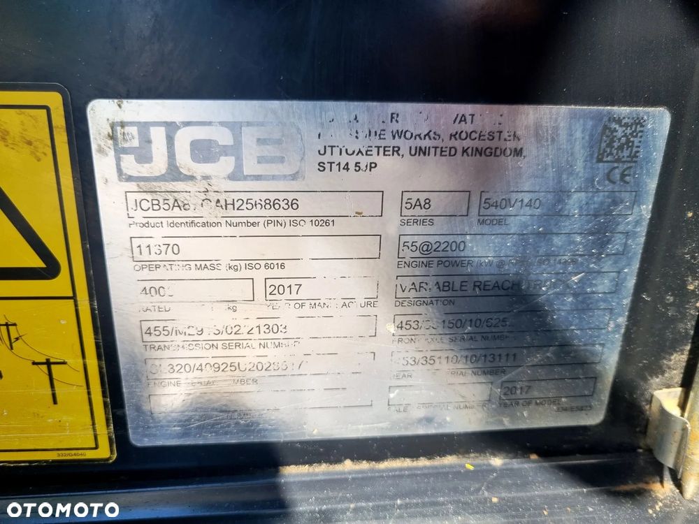 JCB 540-140   M356 - 14