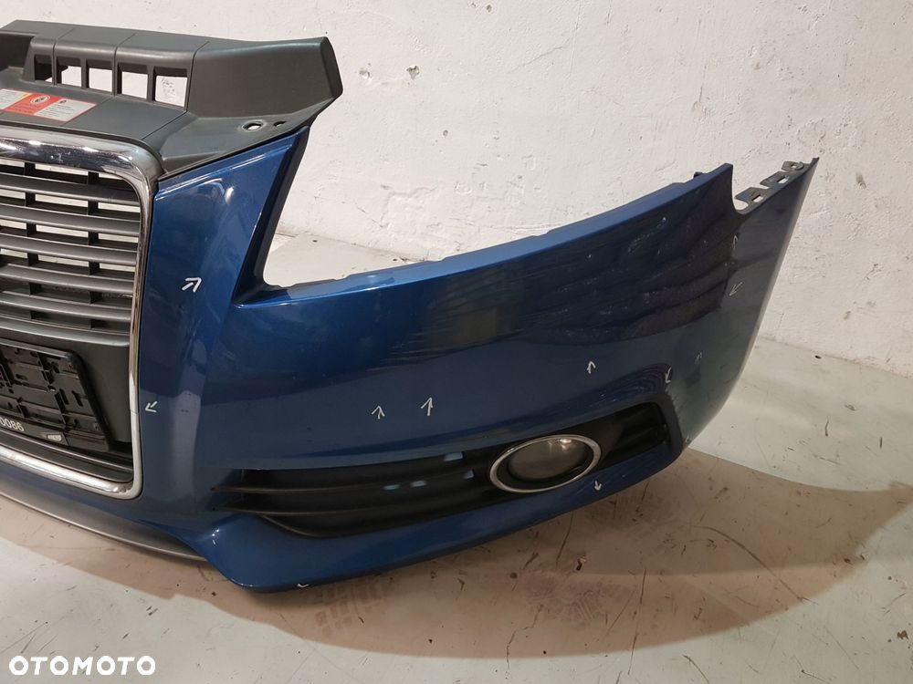 zderzak przód przedni audi a3 8p ii lift 08 rok s-line lx5v kompletny - 3