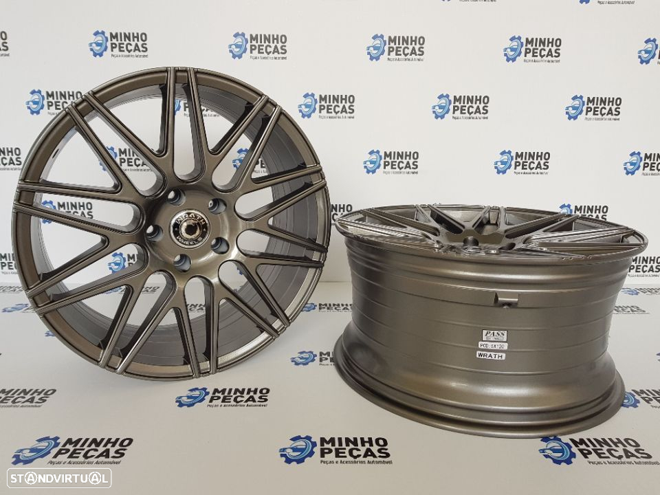 Jantes Wrath (WF-3) em 19" (5X120) Gloss GunMetal - 4
