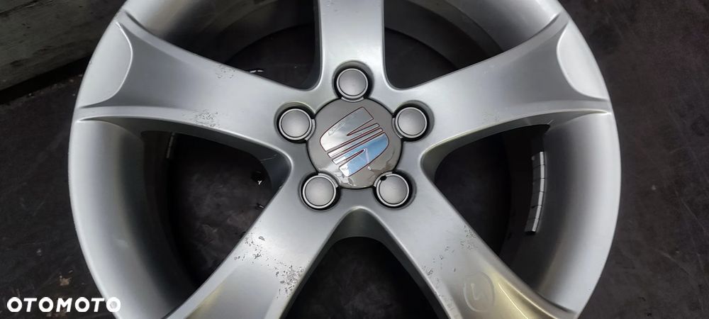 FELGI ALUMINIOWE 5x100 6.5J x16 CALI ET 43 fi 57.1 VW SEAT SKODA RONAL 4 SZTUKI KOMPLET - 8