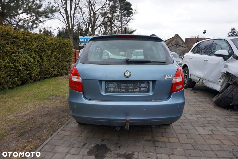 SKODA FABIA II 545 KOMBI 2009 LF5X 9154 1.4 16V BXW 86KM JHQ SZARY na części - 4