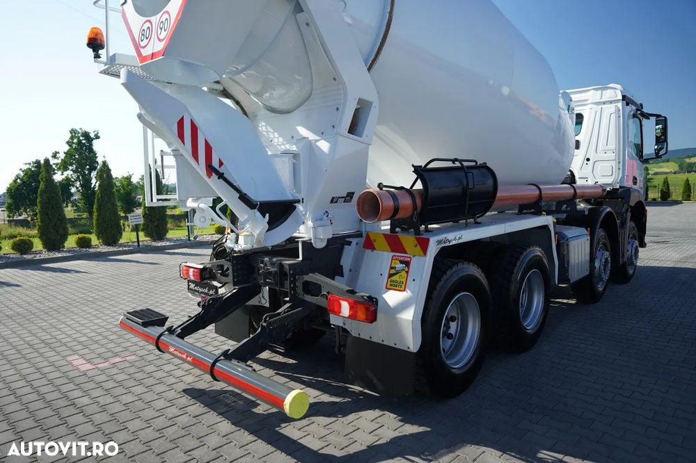 Mercedes-Benz AROCS 3240 / 9M3 BETONIERĂ / 8x4 / BETONIERĂ / SCHWING STETTER / 100% ANVELOPE - 12