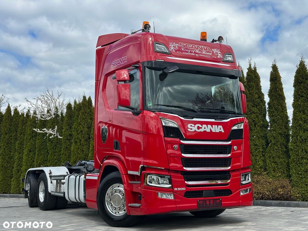 Scania / R500 / 6X2 / HAKOWIEC / Oś-SKRĘTNA-PODNOSZONA / - 12