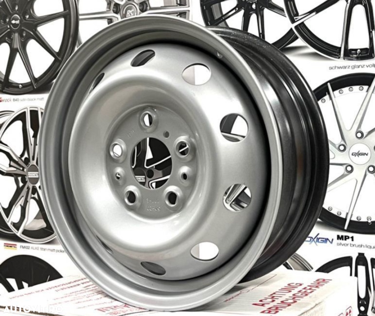 Jante Fiat Ducato 15 inch, 6jx15 5x118 Et 68, noi - 3