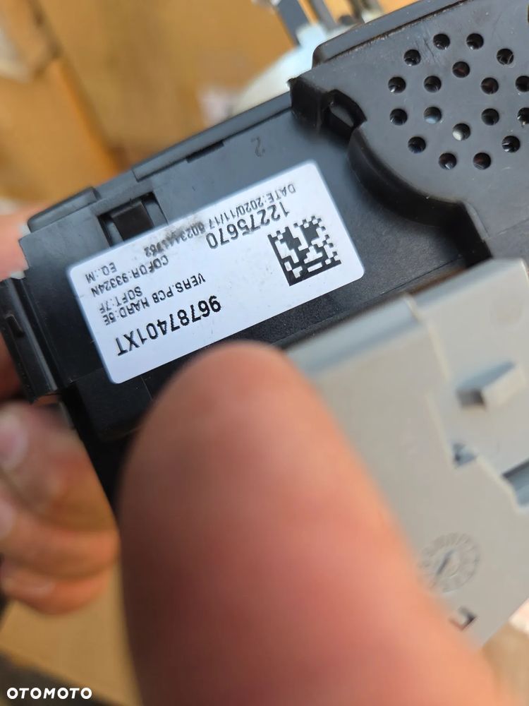 Przełącznik Manetka Włącznik Świateł Peugeot 206+ Citroën Xsara Picasso 96787401XT - 6