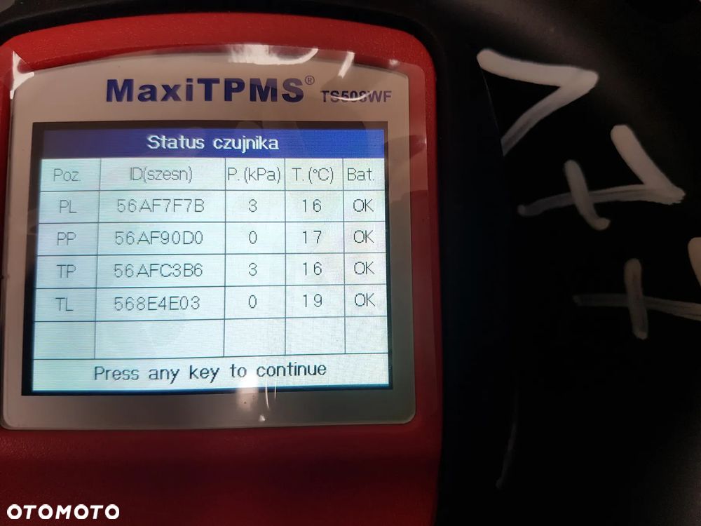 FELGI STALOWE Z CZUJNIKAMI  OPEL CORSA  B C  D E 5,5JX14  4X100 ET39 - 5