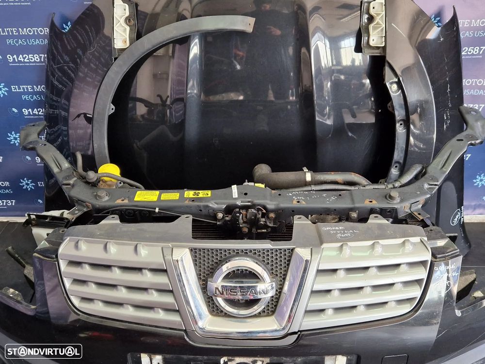 Frente completa usada NISSAN QASHQAI J10 1.5 DCI capot parachoques guardalamas oticas radiadores - 5
