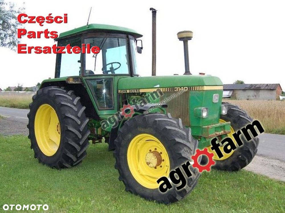 John Deere 3140 części, skrzynia biegów, silnik - 1