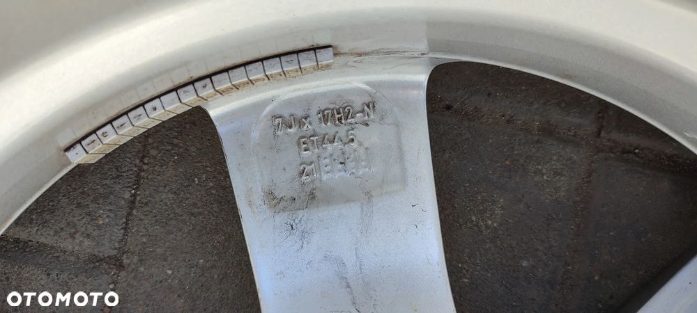 FELGI ALUMNIOWE 7Jx17 CALI ET44,5 fi 66,6 2064017200 MERCEDES C KLASA E KLASA I INNE KOMPLET 4 SZTUKI - 8