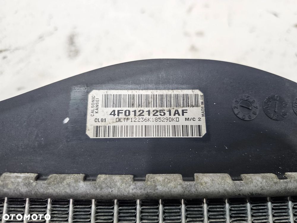 CHŁODNICA WODY AUDI A6 C6 LIFT 3.0 TFSI 4F0121251AF - 8