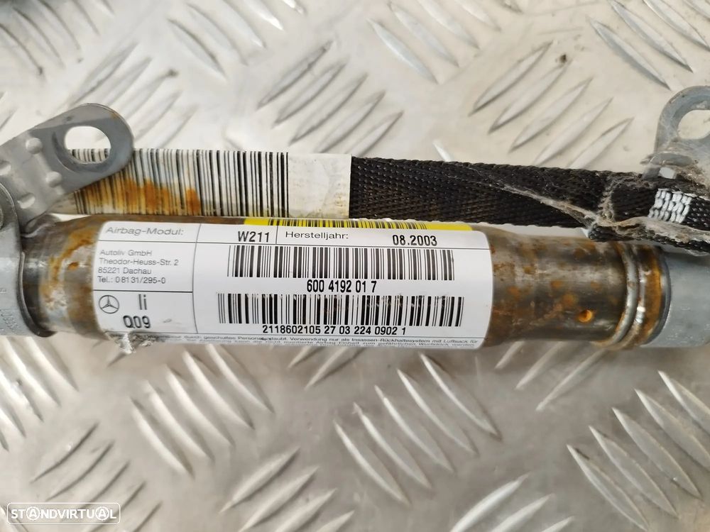 CORTINA CORTINAS AIRBAGS ESQUERDA DIREITA 2118602105  MERCEDES CLASSE E W211 - 5