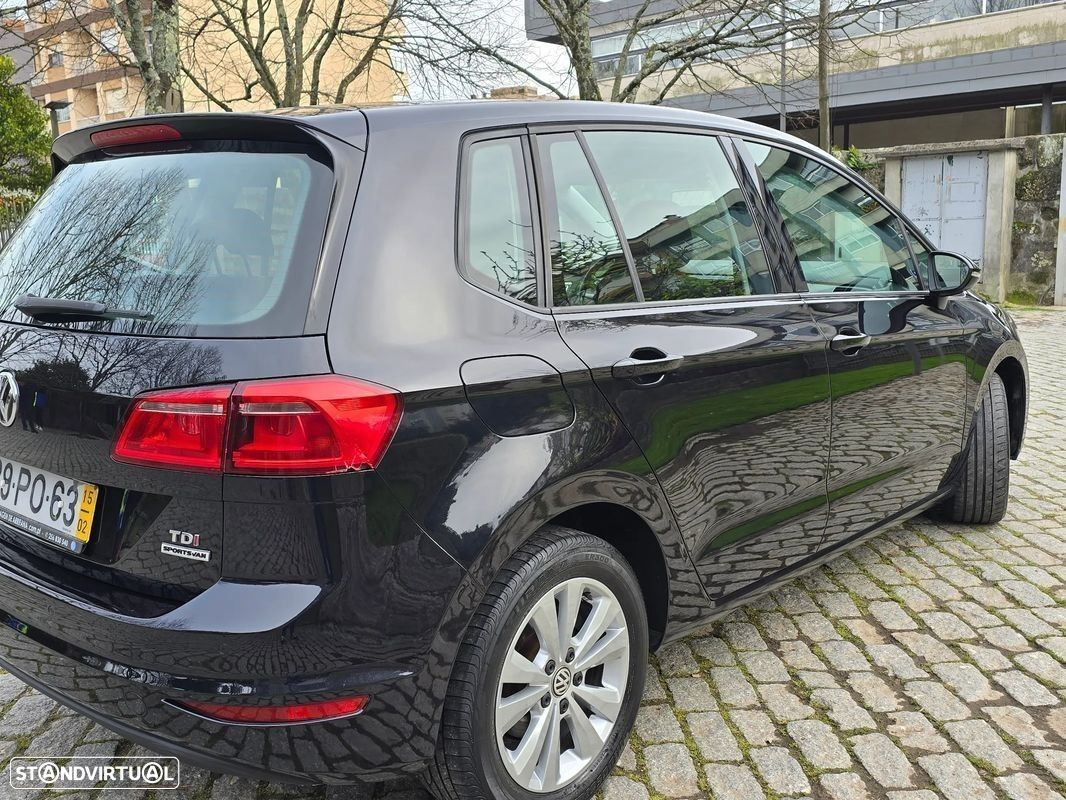VW Golf Sportsvan 1.6 TDI Confortline BlueMotion - 7